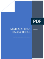 Matematicas Financieras: Jesus Ulises Alarcon Elvira Administracion 404