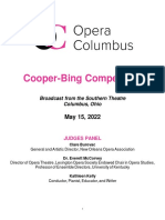 2022 Cooper Bing Competition Application