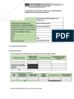 Formato de Reporte Mensual de Asistencia Técnica