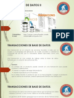 Transacciones BASES DE DATOS UMG