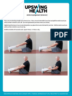 Ankle Impingement Anterior