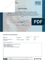 Formação de Facilitadores de Aprendizagem Luis Henrique - Certificado