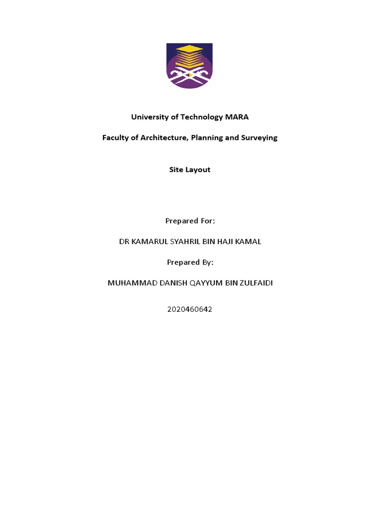 Site Layout | PDF | Technology & Engineering