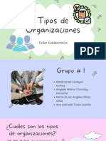 Grupo #1 - Tipos de Organizaciones