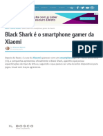 Black Shark É o Smartphone Gamer Da Xiaomi - Tecnoblog