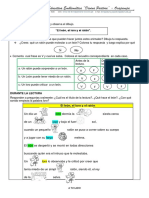 Ficha de Plan Lector - Semana 8 El León.... Primero C 2023