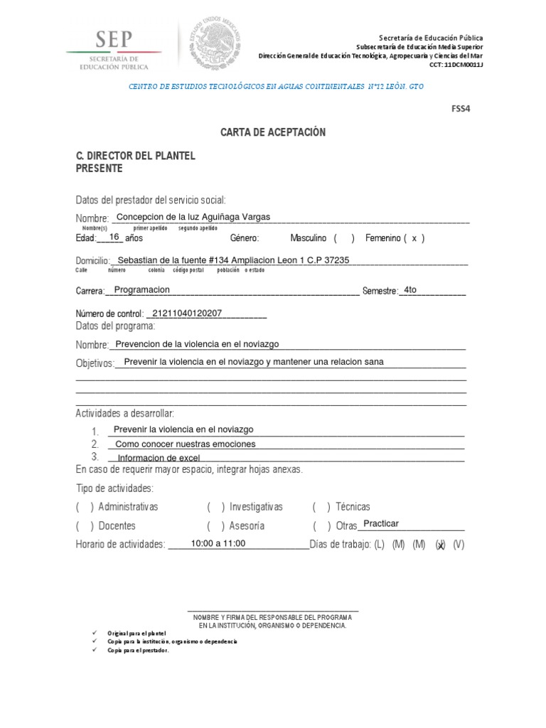 carta-de-aceptacion-de-servicio-social-pdf
