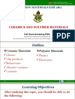 ME 281 Lecture 8 Slides (Ceramics and Polymer Materials)