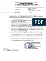 Surat Undangan Pelaksanaan OSN-P 2023