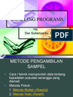 XI. Sampling Program