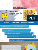 MNGT - Consumer Buying Roles