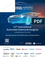 Auto electronics congress 2023 德国 - 220623