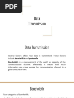 Types of Network and Data Transmission