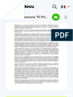 Reporte de Lectura "El Príncipe - Nicolás Maquiavelo" - Benemérita Universidad Autónoma de Puebla - Studocu