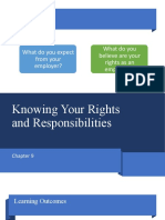 Chapter 9 - Knowing Your Rights and Responsibilities