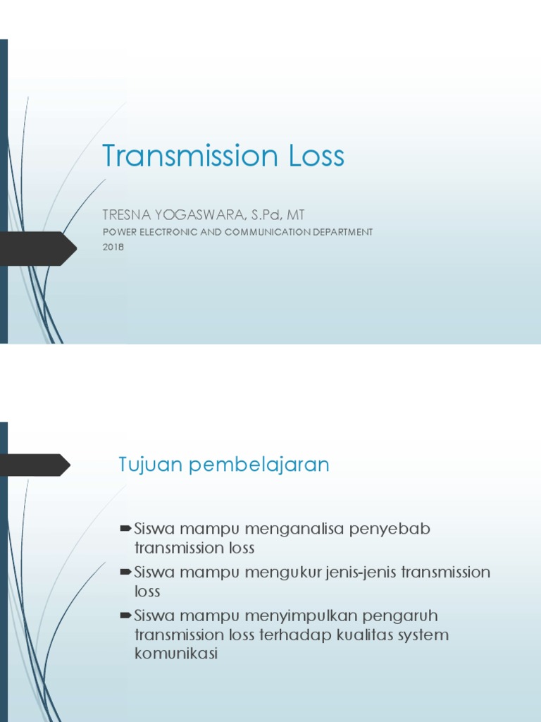 Lesson 4 - Transmission Loss | Download Free PDF | Electric Power
