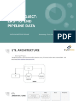Final Project - End-To-End Pipeline Data
