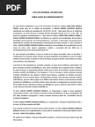 Carta de Terminacion de Contrato