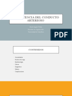 Persistencia Del Conducto Arterioso: Guido Angulo Ureña Residente de Segundo Año Universidad de Costa Rica