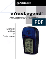 Manual GPS Garmin-legend