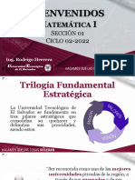 Clase 1 - Presentación MAT1-T Ciclo 02-2022