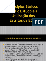 EGW Princípios de Interpretação