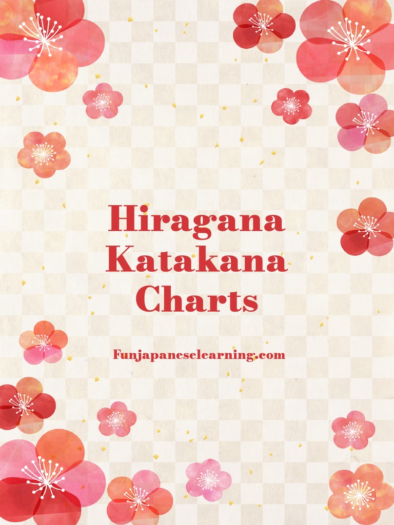 Hiragana Katakana Booklet Full Pdf