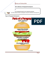 CHAPTER 5-Methods of Paragraph Development