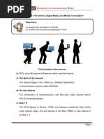 MODULE CHAPTER 2-The Internet, Digital Media, and Media Convergence