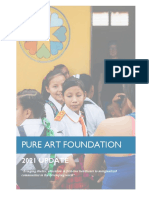 Pure Art Foundation 2021 Impact Report