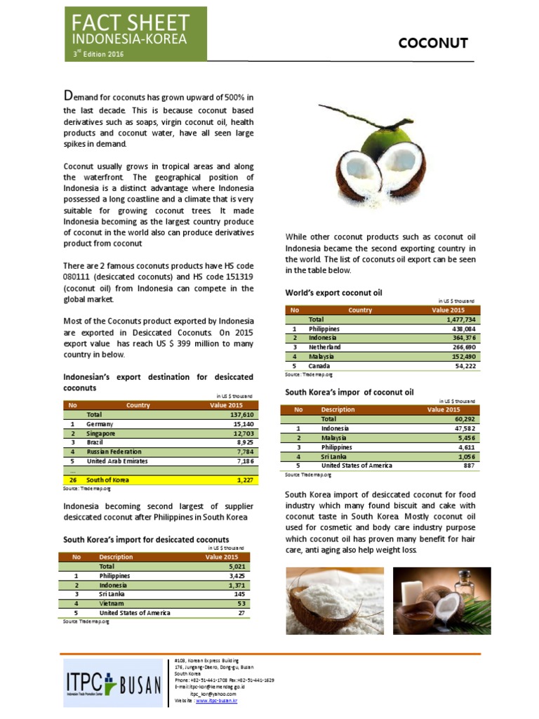 3 Coconut English PDF Coconut Indonesia