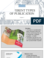 COMPUTER 7 Different Types of Publication