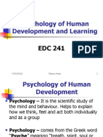 Psychology of Human Development 1-1