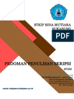 Pedoman Penulisan Skripsi 2022 PDF