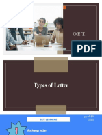 Types of Letter