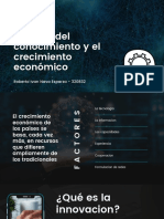 El Papel Del Conocimiento y El Crecimiento Económico