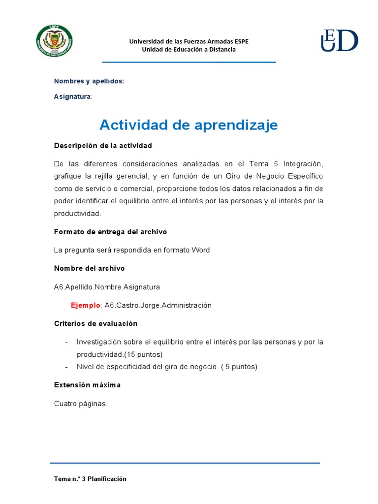 Administracion Actividad 5 | PDF | Crecimiento personal y profesional ...