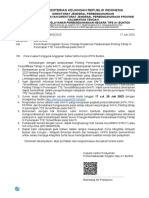 Permintaan Pengisian Survei Change Readiness Pelaksanaan Piloting Tahap III Penerapan TTE Tersertifikasi Pada SAKTI