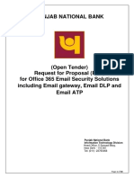 RFP For Office 365 Email Security Solutions Including Email Gateway, Email DLP and Email ATP