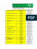 Jadwal Dan Jenis Pelayanan (Warna)