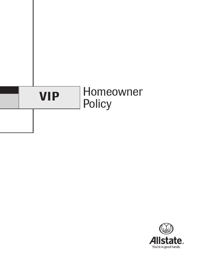 VIP Homeowner Policy | PDF | Insurance | Deductible