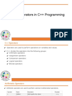 03-Operators in C++,control Statement, Loops