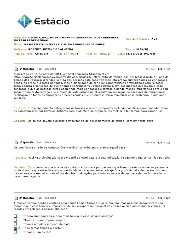 Planejamento de Carreira e Sucesso Profissional | PDF