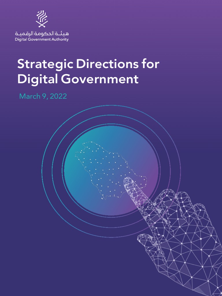 Strategic Directions For Digital Government PDF PDF