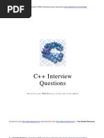 CPP Interview Questions