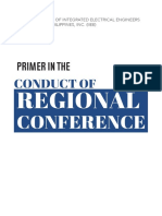 PRIMER IN THE CONDUCT OF REGIONAL CONFERENCE - A5 - REV2 - 11 Feb 2020