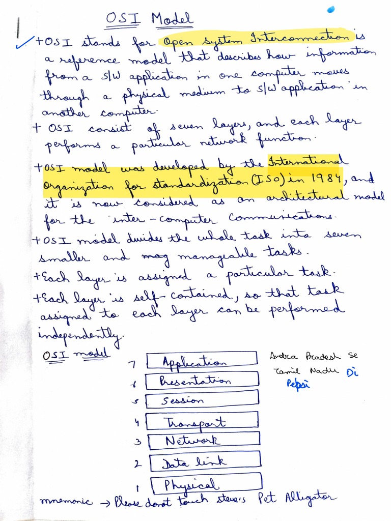 Osi Model 1 | PDF