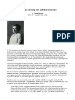 Mandel Ernest (1969-78) - Rosa Luxemburg and Political Economy