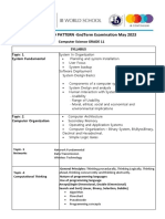 End-Term Syllabus May 2023 Grade 11