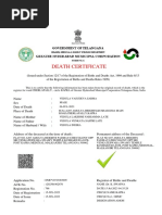 Bihar Death Certificate Form PDF | PDF